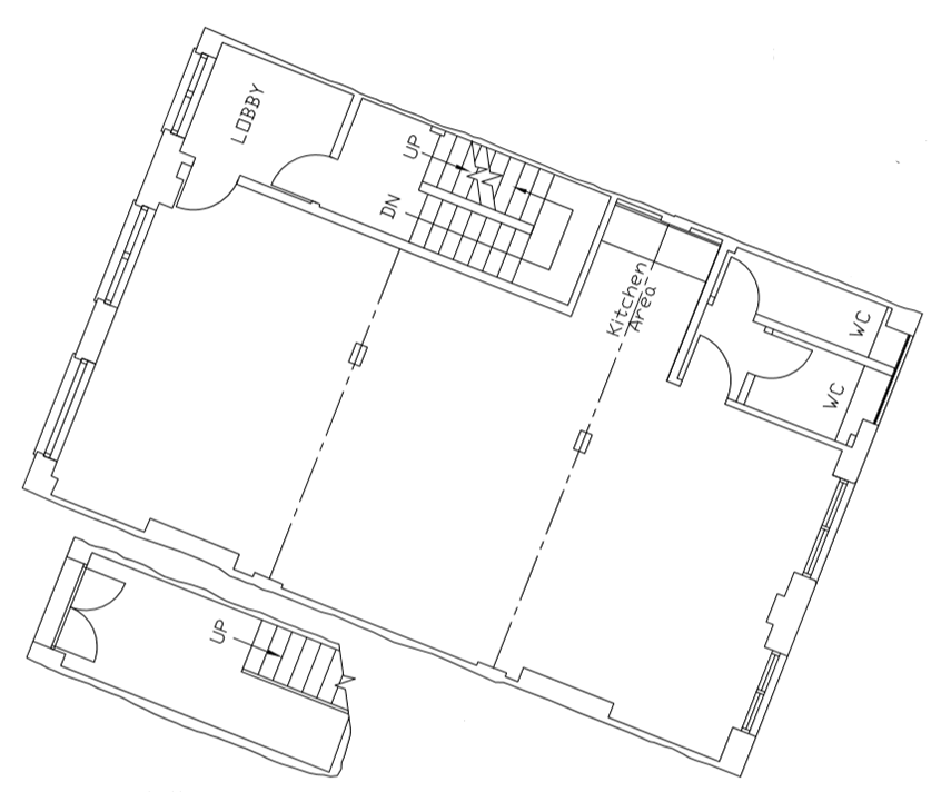 212 Tower Bridge Road, Tower Bridge, City of London, SE1 - 1st Floor Plan