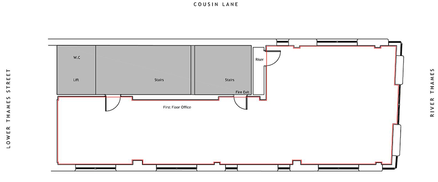 Ocean House, 22 Cousin Lane, City of London, EC4 - 1st Floor