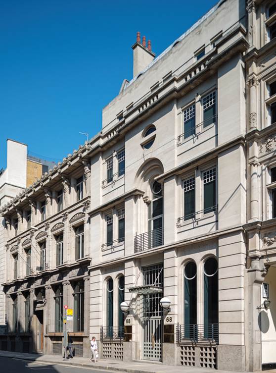 BBG complete letting of 3rd floor at 68 Cornhill, London EC3