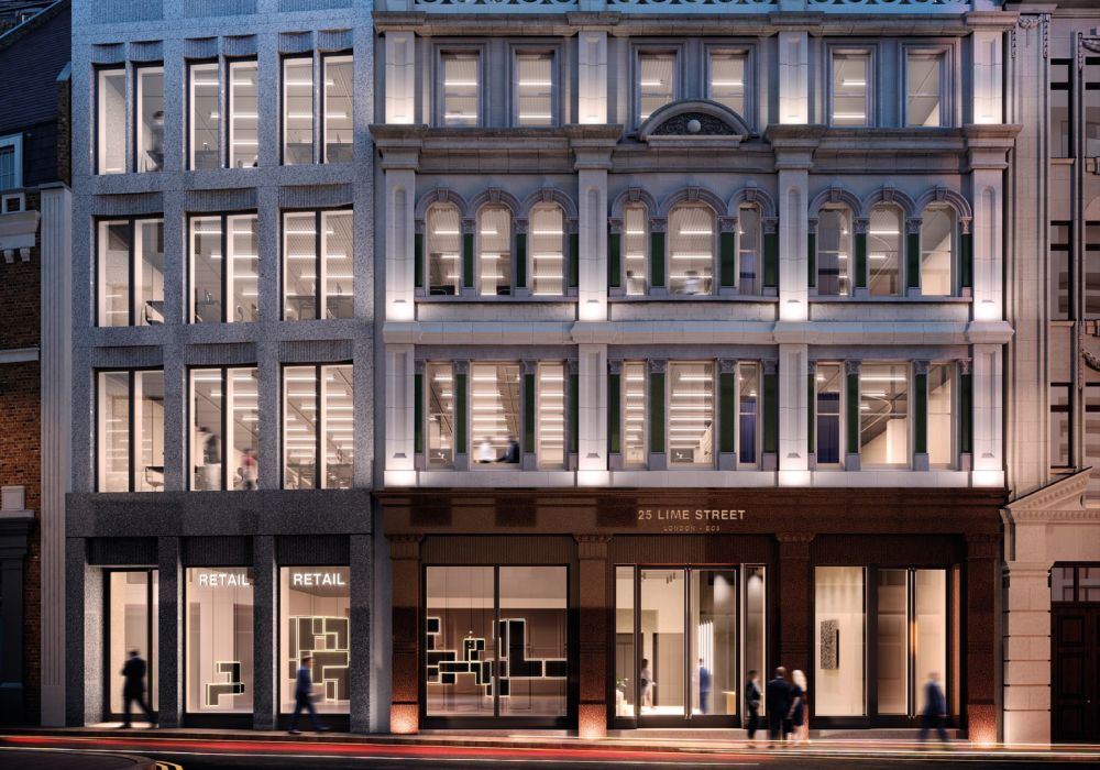 Available Offices Rental Lease London 25 Lime Street