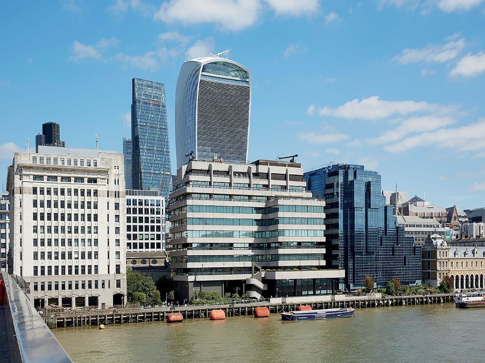 Breezblock london offices St Magnus House on Lower Thames Street, EC3